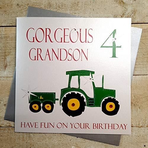 WHITE COTTON CARDS 80th Birthday, Large Keepsake, Coupé