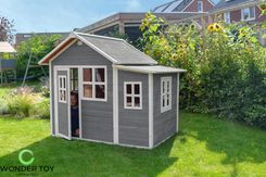 Zdjęcie Exit Toys Drewniany Domek Ogrodowy Dla Dzieci Seria Loft 150 - Czarna Białostocka