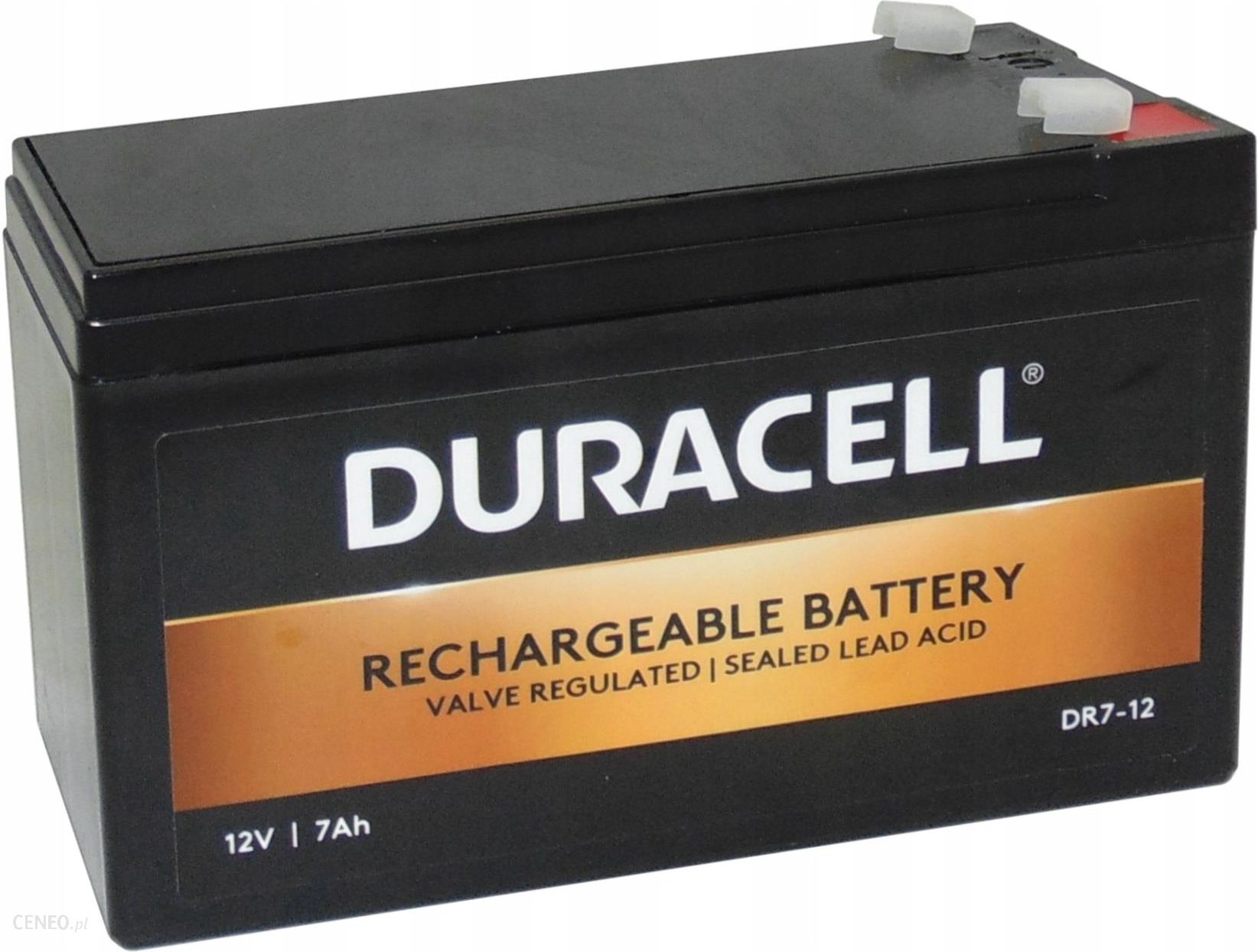 Listwa zasilająca Duracell Akumulator 12V 7Ah Vrla Bezobsługowy (DR712) -  Opinie i ceny na