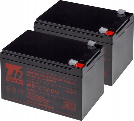 T6 Power Zestaw baterii do Apc Back-UPS BK1250 (T6APC0017_V86938)