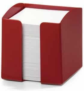 Durable Trend Pojemnik Z 800 Karteczkami Czerwony