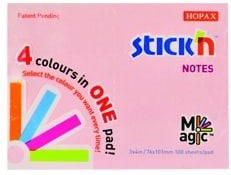Hopax Stick'N Magic Pad Karteczki Samoprzylepne Pastelowe
