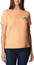 Zdjęcie Columbia Damska Koszulka Z Krótkim Rękawem Sun Trek Graphic Tee Ii 1998133812 Pomarańczowy - Korsze