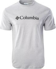 Zdjęcie Columbia Męska Koszulka Z Krótkim Rękawem Csc Basic Logo Tee 1680053041 Szary - Chociwel