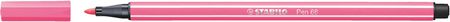 Stabilo Pen 68 Brush Flamaster Różowy 1Mm