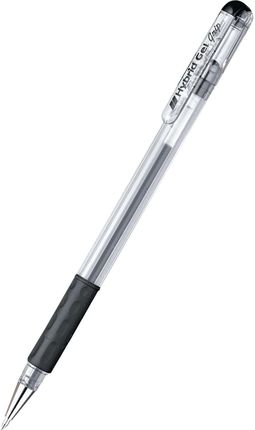 Pentel Hybrid Gel Grip Długopis Żelowy 0 6Mm Czarny