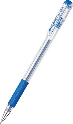 Pentel Hybrid Gel Grip Długopis Żelowy 0 6Mm Niebieski