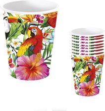 Zdjęcie Guirca Kubeczki Hawajskie Tropikalne Ptaki 240 Ml 6 Szt. 67046 - Łagów