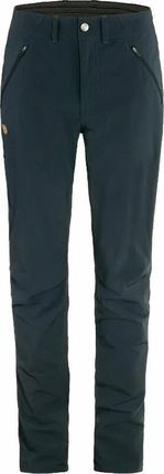 Fjällräven Spodnie Outdoorowe Abisko Trail Stretch Trousers W Dark Navy
