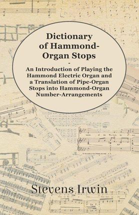 Dictionary of Hammond-Organ Stops