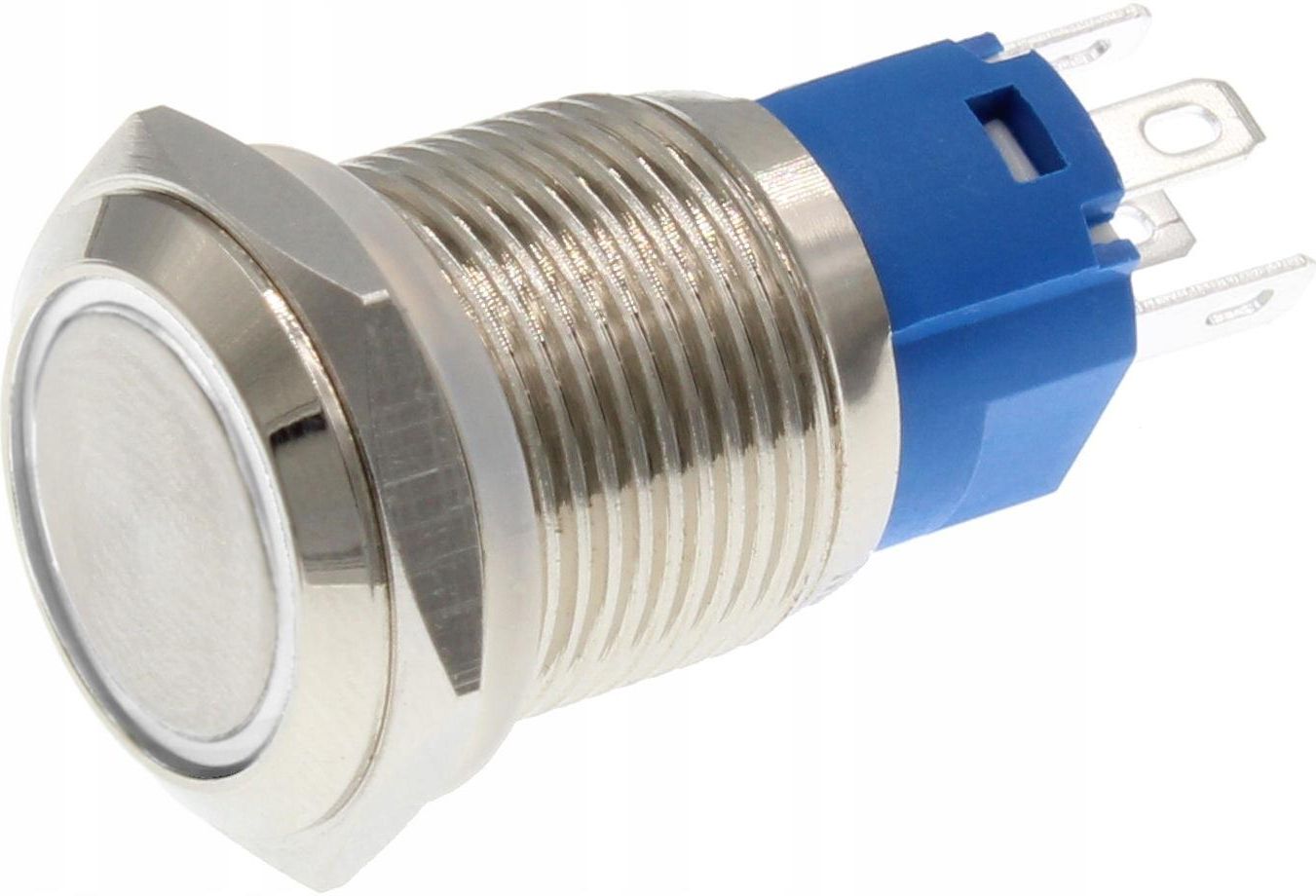 error 1 & 2 セット Acs Przełącznik Reset Ring 12V-24V Biały Podświetlany