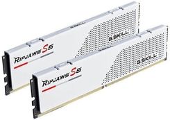 Pamięć RAM G.Skill Ripjaws S5 White Ddr5 32Gb 6000Mhz Cl30 (F56000J3040F16GX2RS5W)