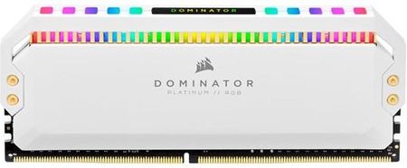 Corsair Dominator Platinum Rgb White Ddr4 16Gb 3200Mhz Cl16 (CMT16GX4M2E3200C16W)