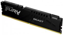 Zdjęcie Pamięć RAM Kingston Fury Beast Black Ddr5 8Gb 6000Mhz Cl36 (KF560C36BBE8) - Radomsko