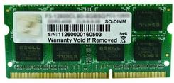 Pamięć RAM G.Skill Ddr3 8Gb 1333Mhz Cl9 So-Dimm (F31333C9S8GSA)