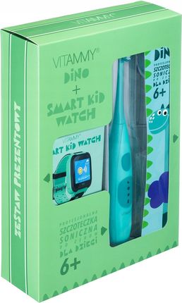Vitammy Dino Niebieska + Smart Kid Watch Niebieski