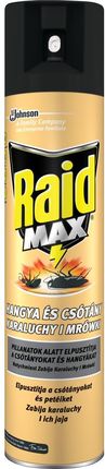 Raid Max 3w1 Spray Przeciw Karaluchom i Mrówkom 400ml
