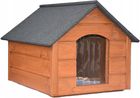 Buda dla psa + przedsionek XLP - drewno