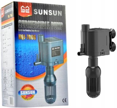 Sunsun Skimmer Filtr Do Akwarium Pompa Cyrkulator 500L/H HQJ700