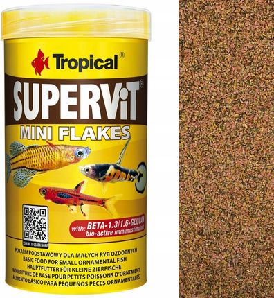 Tropical Supervit Mini Flakes 100Ml/44G Pokarm 77114