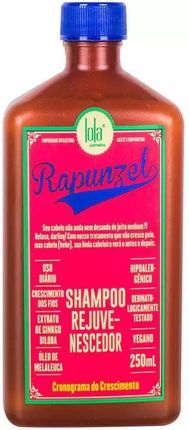 Lola Cosmetics Rapunzel Shampoo Rejuvenescedor Szampon Na Porost Włosów 250 ml