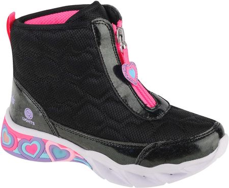 Buty zimowe dziewczęce, Skechers Sweetheart Lights Heart Hugger