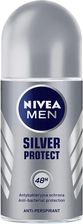 Zdjęcie Nivea Dezodorant Antyperspirant Silver Protect Roll-On Męski 50ml - Olszyna