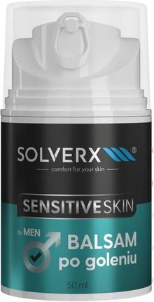 Solverx Men Sensitive Skin Balsam Po Goleniu 50ml