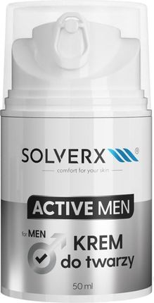 Solverx Men Acitve Krem Do Twarzy 50ml