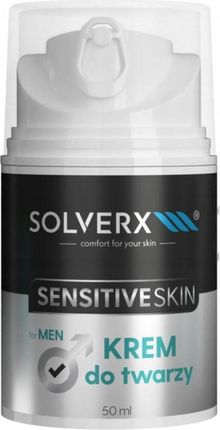 Solverx Men Sensitive Skin Krem Do Twarzy 50ml