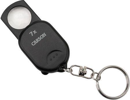 Lupa Carson Pop-Up Keychain Magnifier 7x (GN-70)
