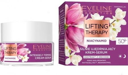 Krem Eveline Lifting Therapy -Serum 50+ Niacynamid na dzień i noc 50ml