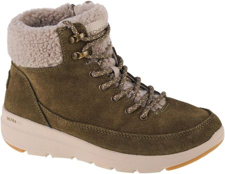 Buty zimowe damskie, Skechers Glacial Ultra - Woodlands 