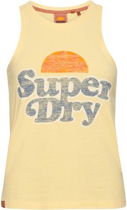 Damska Koszulka Superdry Vintage Cooper Classic Vest Top W6011504Azbf – Żółty