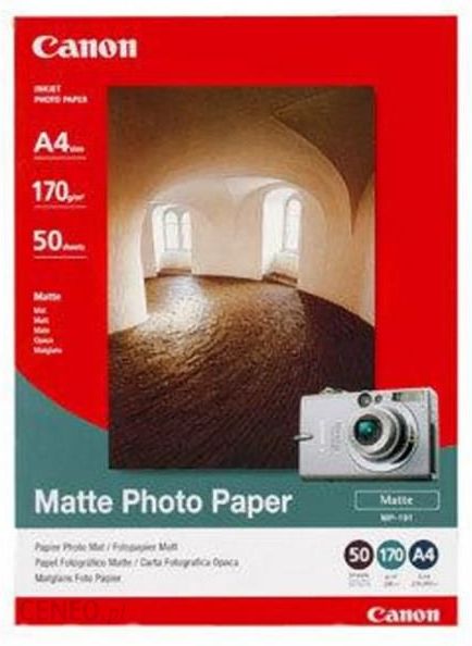 Papier photo mat A4 Canon MP-101 - 50 feuilles — Boutique Canon France