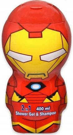 Air-Val Marvel Avengers Iron Man Żel I Szampon 2W1 400Ml