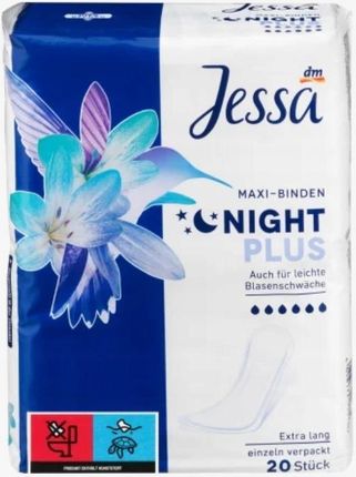 Jessa Dry Comfort Podpaski ze skrzydełkami  32 szt.