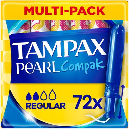 Tampax Compak Regular Tampony z aplikatorem x72