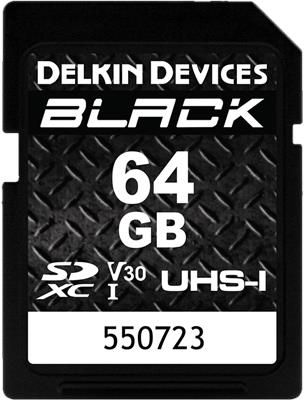 Delkin Sd Black Rugged Uhs-I (V30) R90/W90 64Gb (114442)