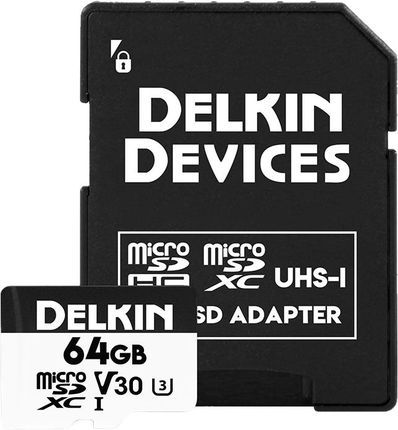 Delkin Trail Cam Hyperspeed Microsdhc (V30) R100/W75 64Gb (114763)