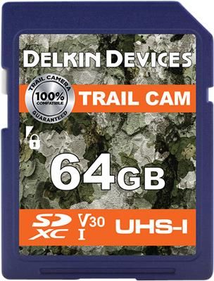 Delkin Trail Cam Sdxc (V30) R100/W50 64Gb (114760)