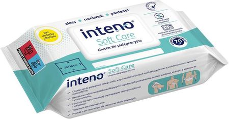 Doz Inteno Soft Care Chusteczki Pielęgnacyjne 70 Szt.