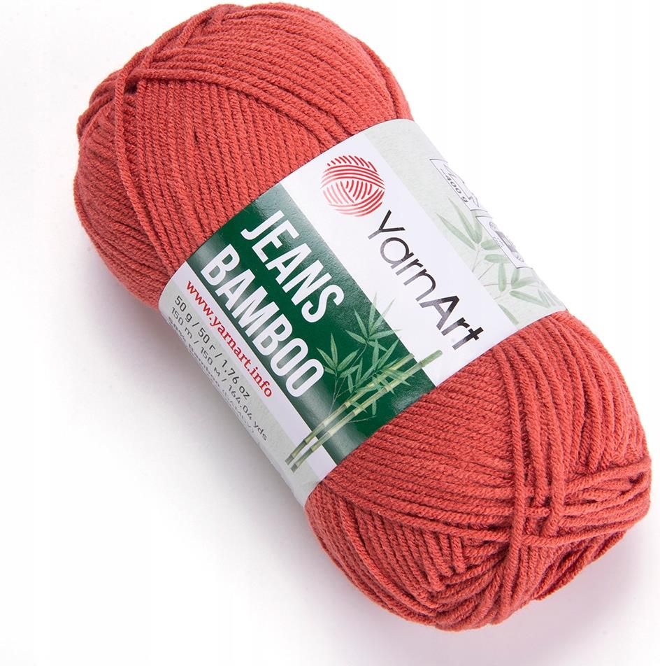 Yarnart Włóczka Jeans Bamboo 50G/150M Bambus 142 1542009553 Ceny i