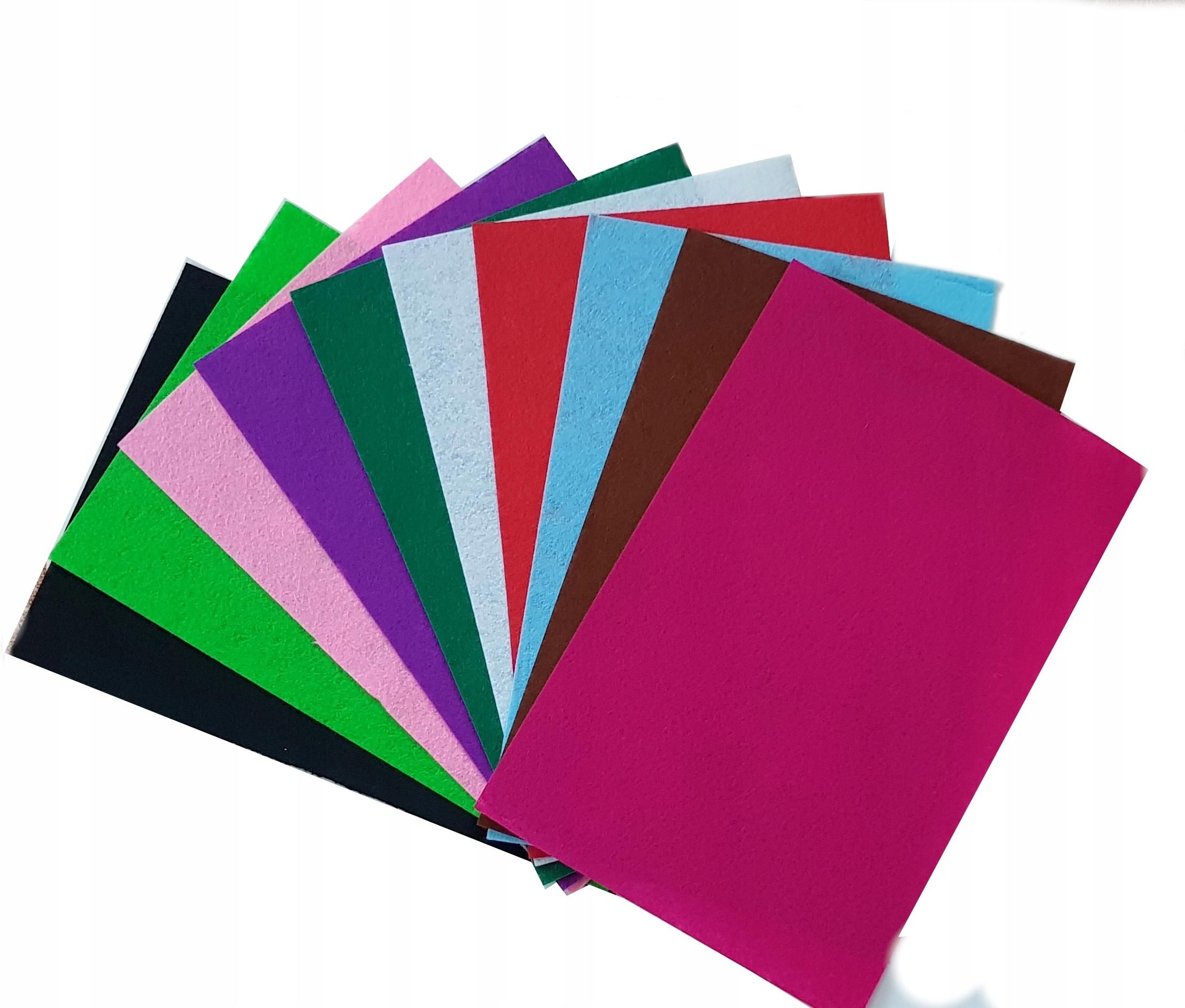 Filc Dekoracyjny A4 20X30Cm 1Mm Mix Kolor w 10szt 1535669505 Ceny I filc-dekoracyjny-a4-20x30cm-1mm-mix-kolor-w-10szt-1535669505-ceny-i