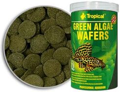 Zdjęcie Tropical GREEN ALGAE WAFERS 5L/2,25KG-POKARM ROŚLINNY zE SPIRULINĄ DLA GLONOJADÓW - Gliwice