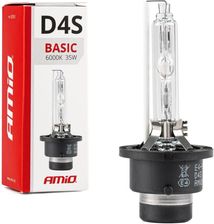 Żarówka ksenonowa, żarnik xenon d4s 35w 6000k amio basic AMiO