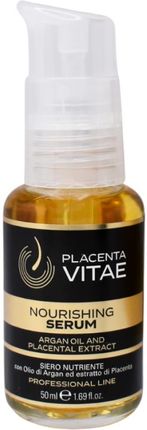 Placenta Vitae Serum Odżywcze Do Włosów Olejek Arganowy + Placenta 50 ml Made In Italy