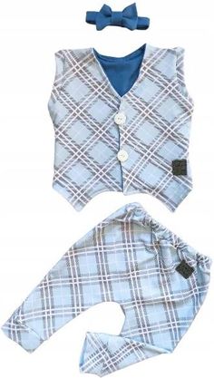 Komplet z kratki błekitnej rozmiar 128