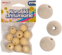 Zdjęcie Brewis Koraliki Drewniane Naturalne 10Szt. 18Mm Kdn1 - Puszczykowo