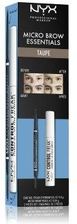NYX Professional Makeup Micro Brow Essentials Set Zestaw do makijażu Taupe